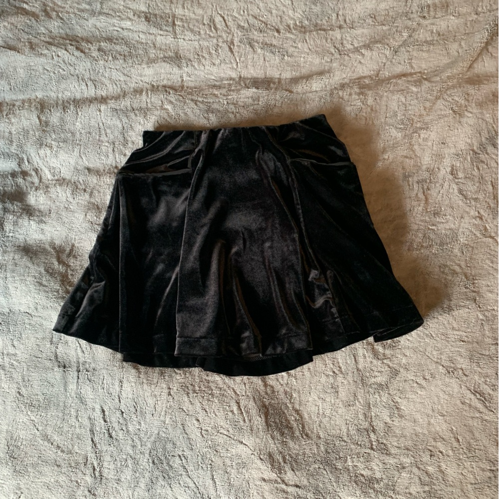 Velvet Black Skirt